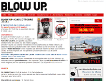 Tablet Screenshot of blowupmagazine.com